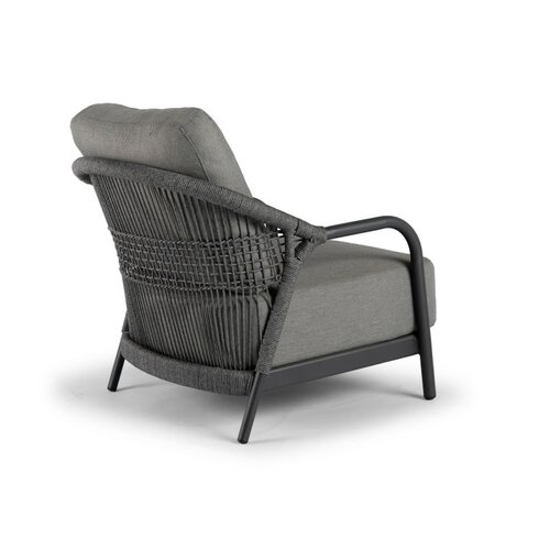Tierra Outdoor Fiona Lounge Chair - Charcoal - afbeelding 2