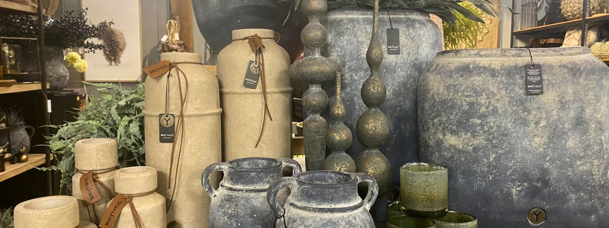 Nieuw bij Schmitz: aardewerk van BRYNXZ!