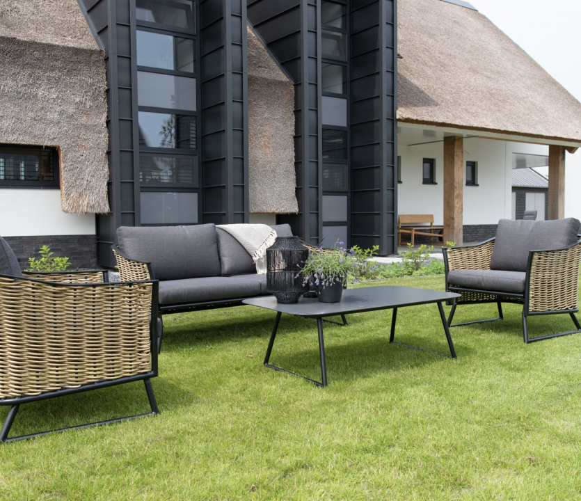 Wicker loungeset | Tuincentrum Schmitz