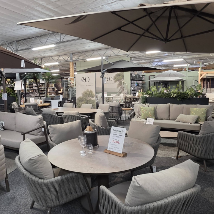 Tuinmeubelshop tuincentrum Schmitz heeft de mooiste tuinmeubels voor elk budget!