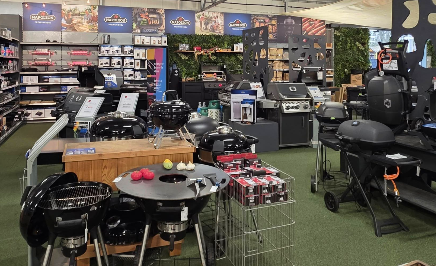 BBQ seizoen is geopend!