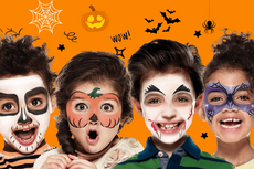 Halloween schminken