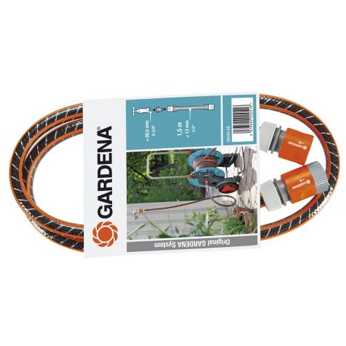 Gardena Aansl garn flexslang 1/2 inch 1.5m