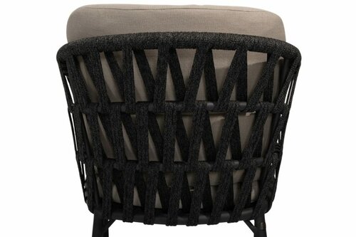 Albareto dining chair anthracite with 2 cushions - afbeelding 2