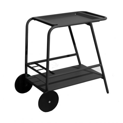 ALMOND BAR/Trolley ALU - GRAPHITE - afbeelding 1