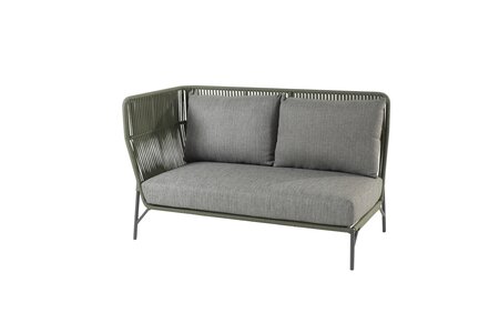 Altoro Modular 2 seater right arm Green with 3 cushions - afbeelding 1