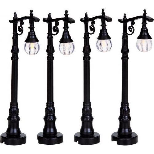 Lemax Antique Street Lamp, Set Of 4, B/O (4.5V)