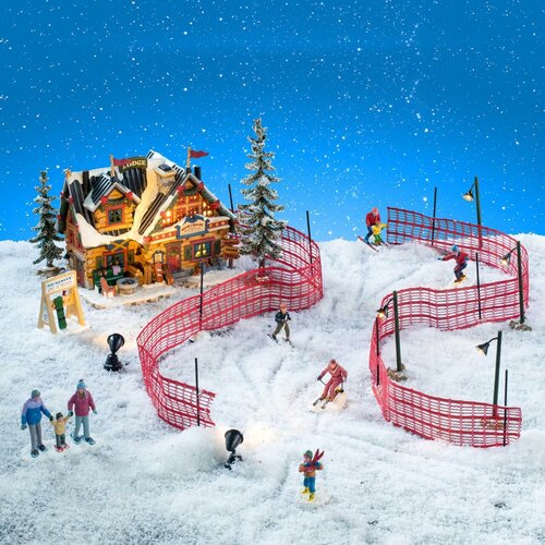 Apres-ski lodge set