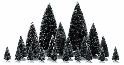 Lemax Lemax - Assorted Pine Trees - Set Of 21