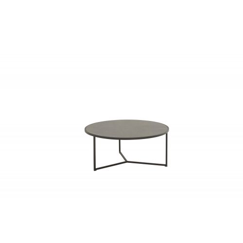 Atlas coffee table ceramic 80 cm.ø H 35