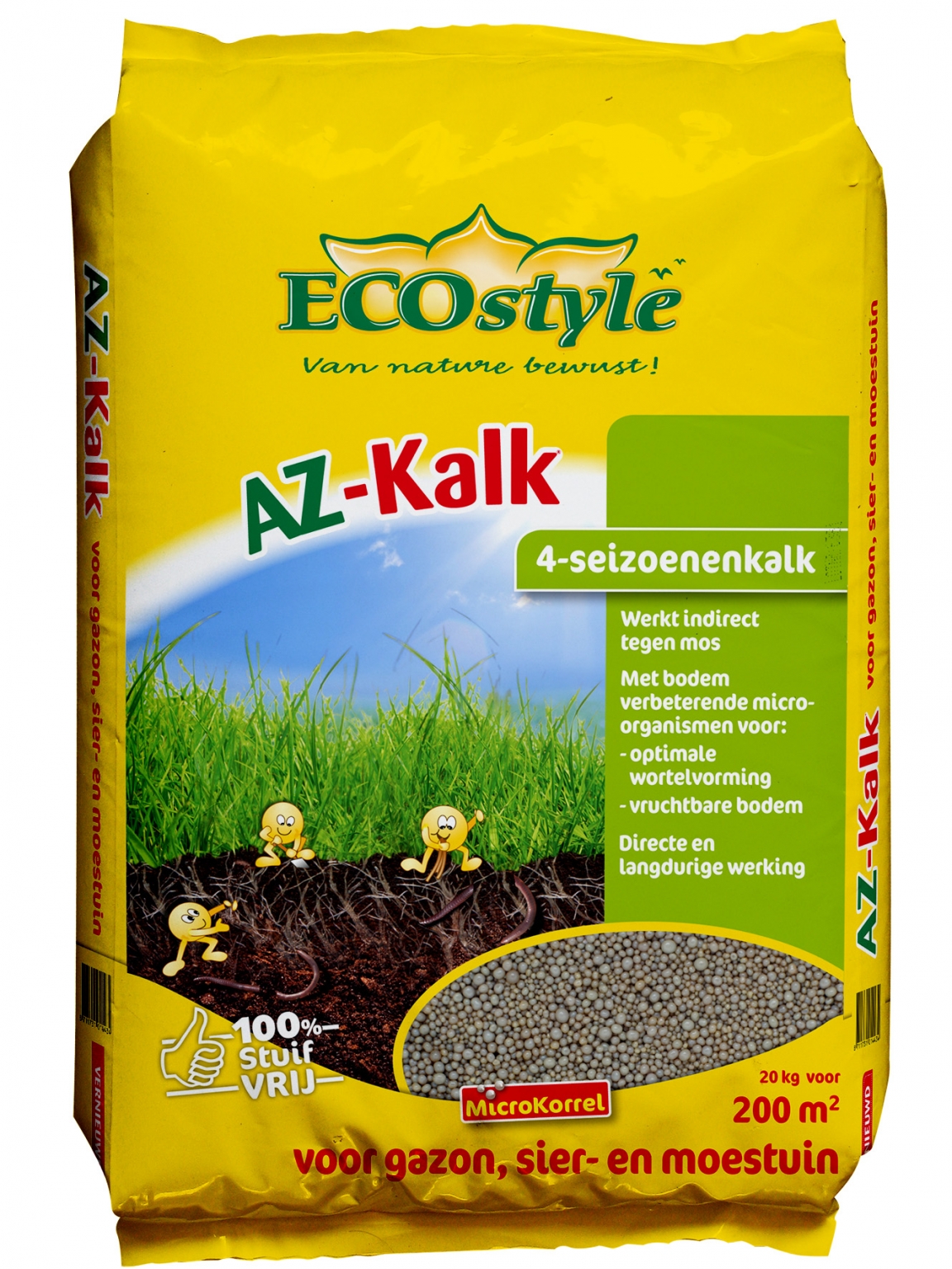 Ecostyle Az-kalk 20kg - Tuincentrum Schmitz