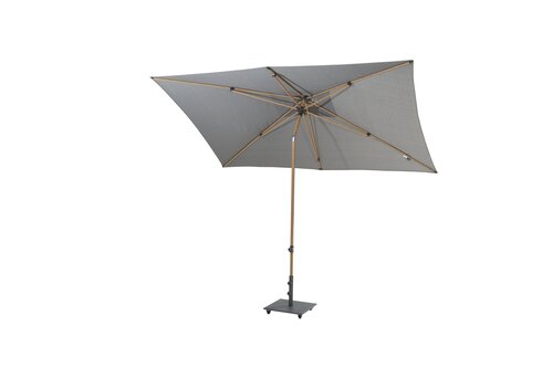 Azzurro 200 x 300 cm. antraciet met Houtlook frame - afbeelding 2