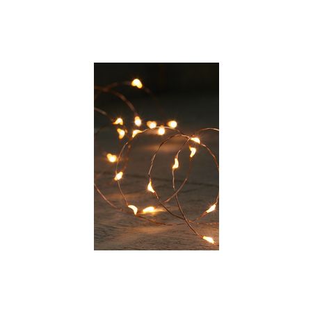 B.O. LED INDOOR ZWART DRAAD 10L/1M LED WARM WIT