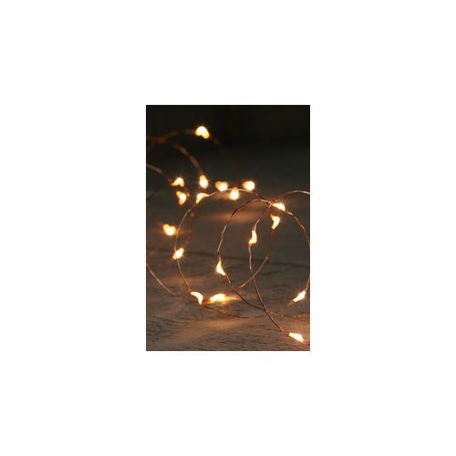 B.O. LED INDOOR ZWART DRAAD 10L/1M LED WARM WIT