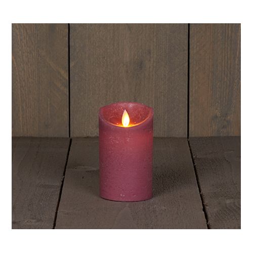 B.O.T. Rustiek roze wax kaars 7,5x12,5cm