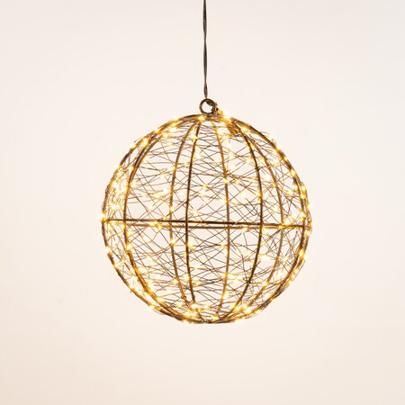 Bal metaal 500led fl. d35cm cw - afbeelding 1