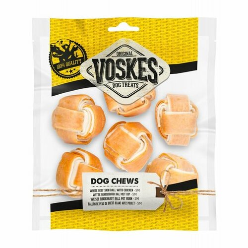 VOSKES Bal white kip 6st