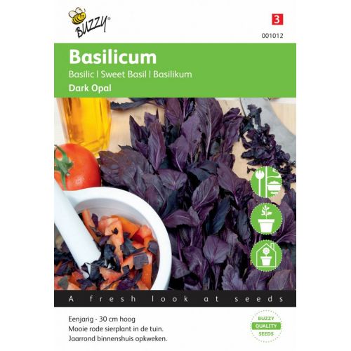 Basilicum rood dark opal 1.5g