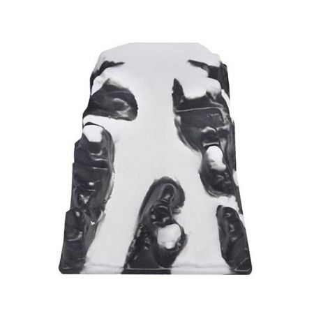 Basis kerstdorp skibaan l42b25cm