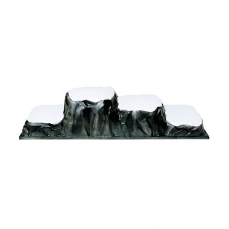Basis kerstdorp trap l78b20cm