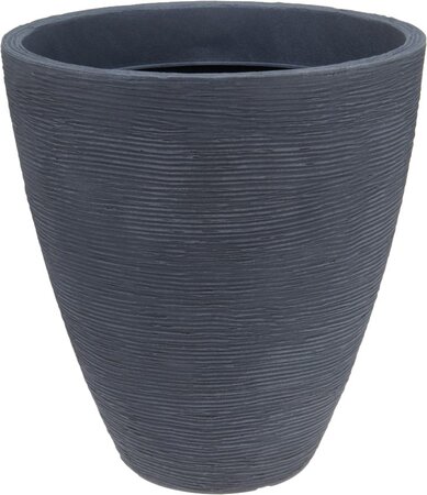 BLOEMPOT GERIBBELD DIA 39X42CM