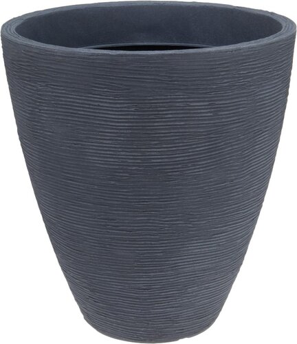 BLOEMPOT GERIBBELD DIA 39X42CM