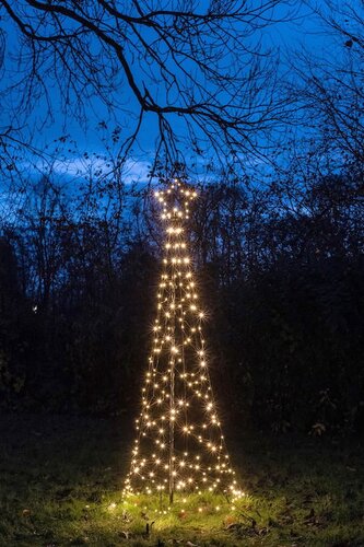 Boom met ster 236led fl. d70h200cm