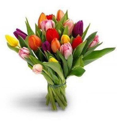Bosje Tulpen met 10 stelen