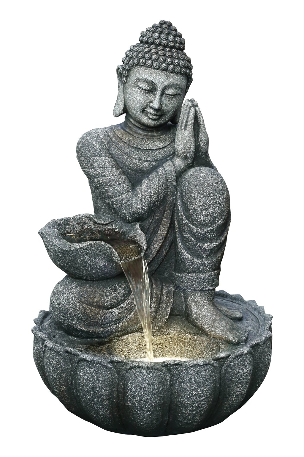 Buddha met waterschaal Tuincentrum