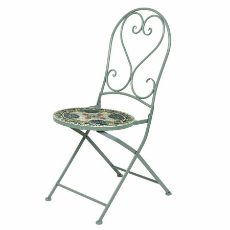 Cancun bistrostoel l39b46h93cm grn - afbeelding 1