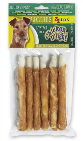 Chicken D'light Lollies 100 gr