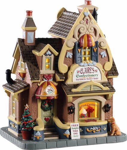 Lemax Claire'S Confectionery, B/O Led