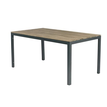 Claro Dining Table 160 x 90 cm Stone Grey