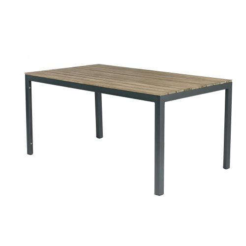 Claro Dining Table 160 x 90 cm Stone Grey