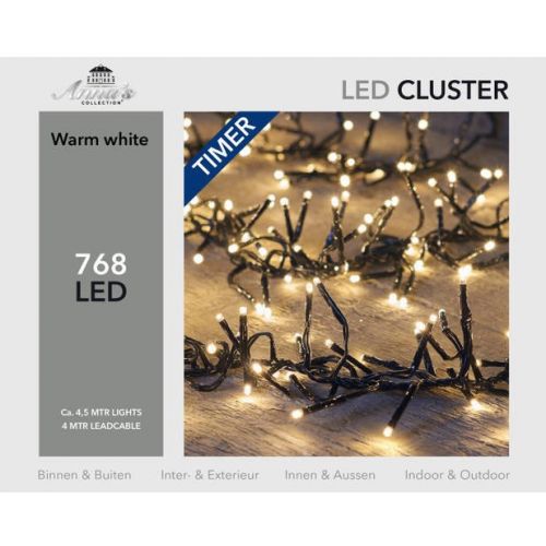 Clusterverl 768l/l4.5m warmwit