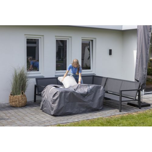 Cushions cover 80x80xh60 grey - afbeelding 2