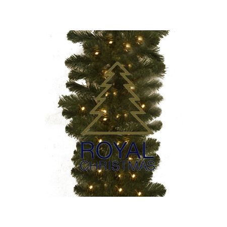 Royal Christmas DAKOTA GARLAND 270CM LED WARM WHITE WITH OUTDOOR CONNECTOR 270CM