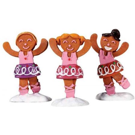 Lemax DANCING SUGAR PLUMS, SET OF 3