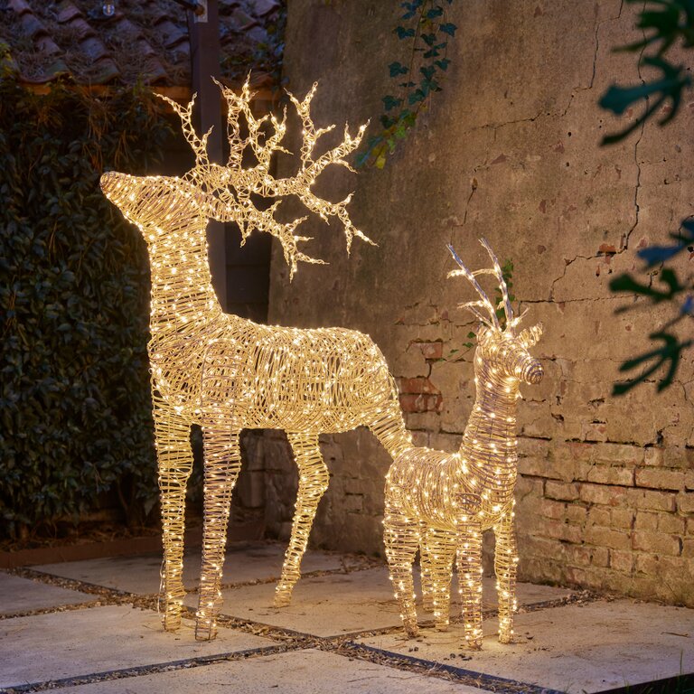 FUFRE Tuinfiguren voor buiten, met lantaarn FUFRE Tuinfiguren voor buiten, met lantaarn