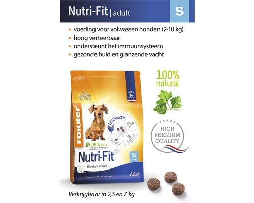 Dog nutri-fit s 2.5kg