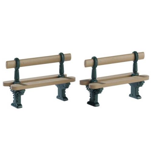 Lemax Double Seated Bench, Set Of 2