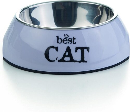 Eetbak best cat paars d14cm