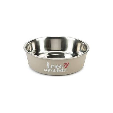 Beeztees Eetbak hond first bite rvs grs d17