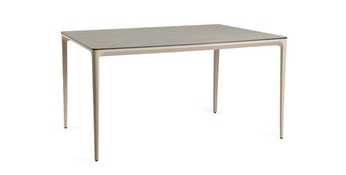 Elegante Dining Table Champagne Trespa Ophira 160 x 92 cm