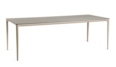 Elegante Dining Table Champagne Trespa Ophira 219 x 92 cm