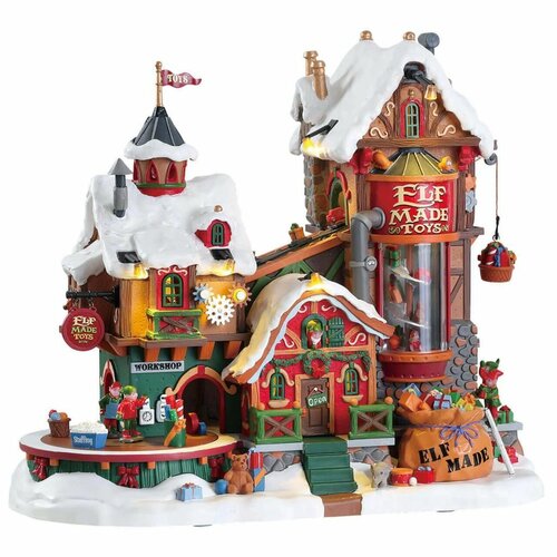 ELF MADE TOY FACTORY, WITH 4.5V ADAPTOR