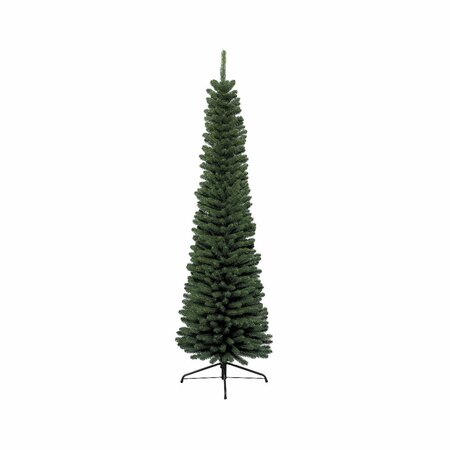 Everlands kunstkerstboom Pencil pine groen - h120cm