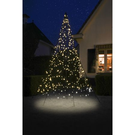 Fairybell Vlaggenmast verl l400cm 640led ww