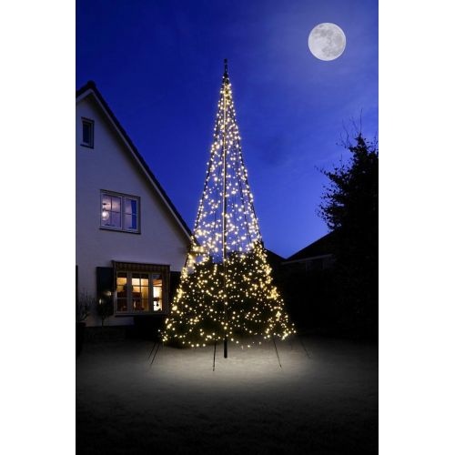 Fairybell Vlaggenmast verl l600cm 1200led ww