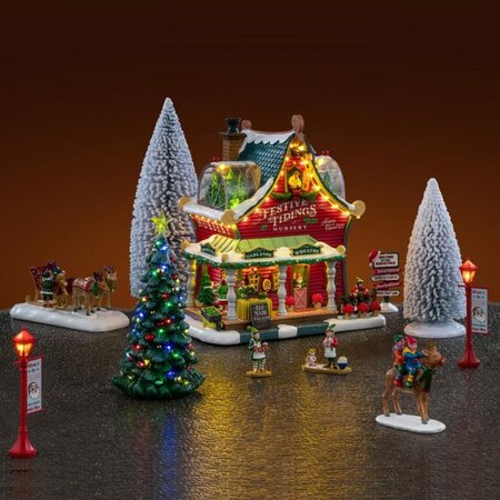 FESTIVE TIDINGS NURSERY SET,